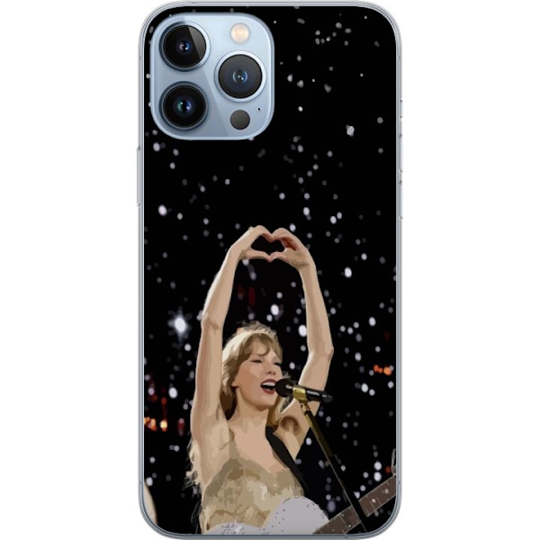 Apple iPhone 13 Pro Max Gennemsigtig cover Taylor Swift