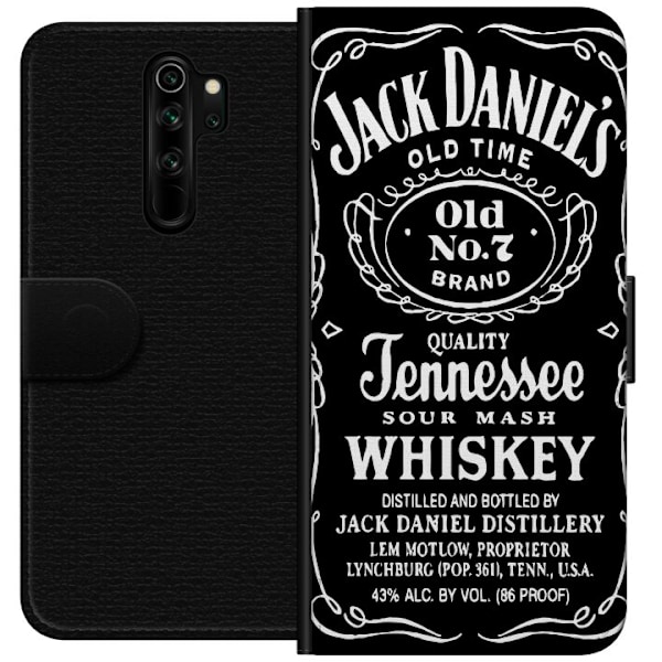 Xiaomi Redmi Note 8 Pro  Tegnebogsetui Jack Daniels