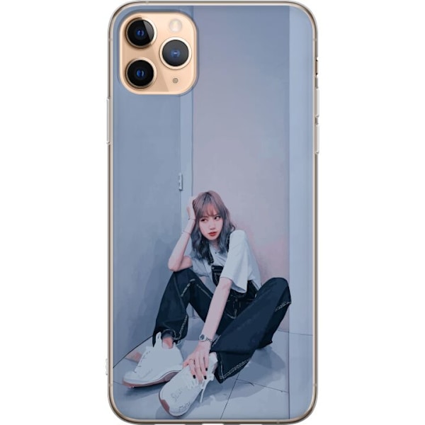 Apple iPhone 11 Pro Max Läpinäkyvä kuori Lisa from Blackpink – K-pop Style Icon
