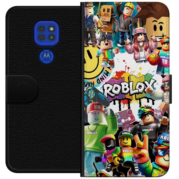 Motorola Moto G9 Play Lompakkokotelo Roblox