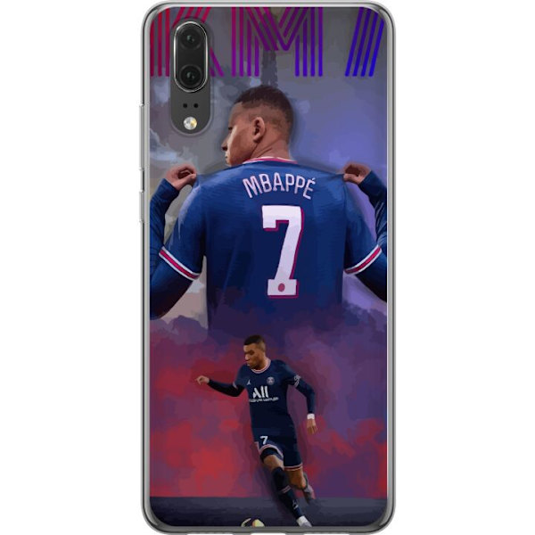 Huawei P20 Läpinäkyvä kuori MAP Jalkapallo Design Graafinen Kuviointi Moderni Urheiluaihe Trendikäs Jalkapallo Suosittu Graafinen Tyyli Motiivi