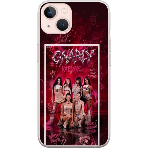 Kompatibel Mobilcover til Apple iPhone 13 mini KATSEYE pink