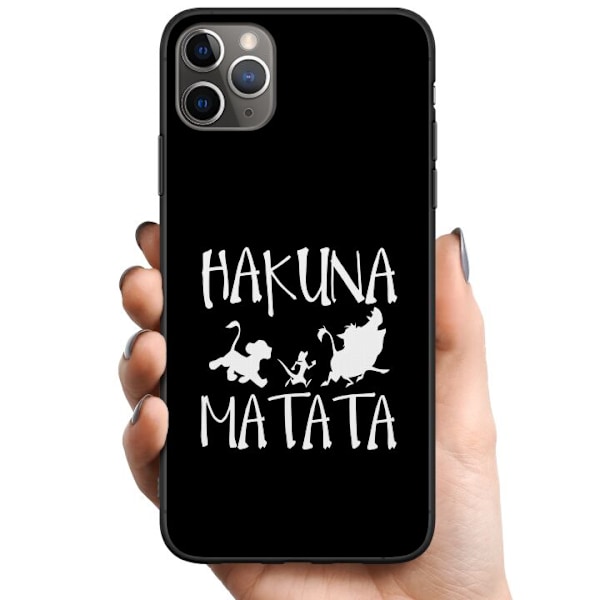 Apple iPhone 11 Pro Max TPU Matkapuhelimen kuori Hakuna Matata