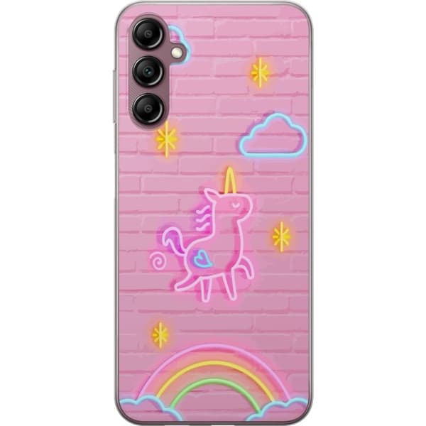 Kompatibelt Mobildeksel til Samsung Galaxy A14 5G Unicorn Neon