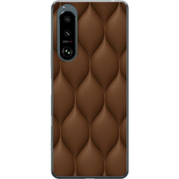 Sony Xperia 5 III Genomskinligt Skal Cocoa Scales