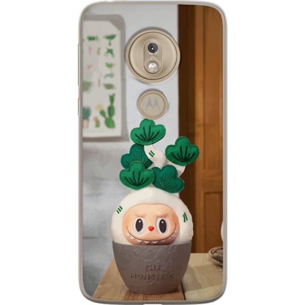 Motorola Moto G7 Play Gennemsigtig cover MONSTRENE Uduelige Planter