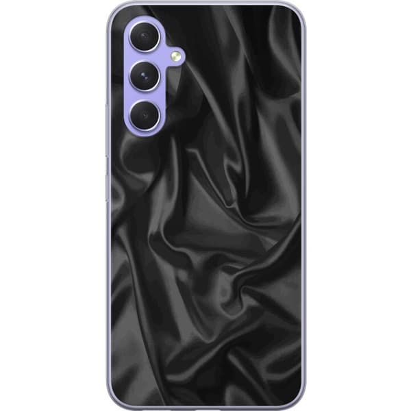Kompatibelt Mobildeksel til Samsung Galaxy A54 Silke Svart