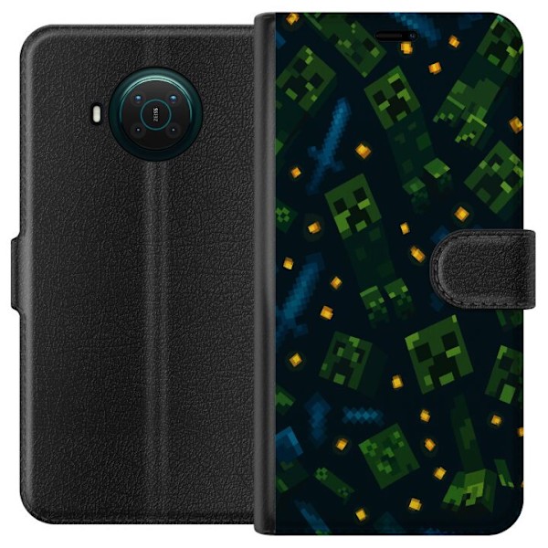 Nokia X10 Lompakkokotelo Minecraft Dungeons Mob