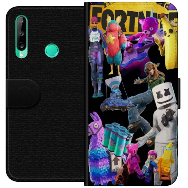 Huawei P40 lite E Tegnebogsetui Fortnite