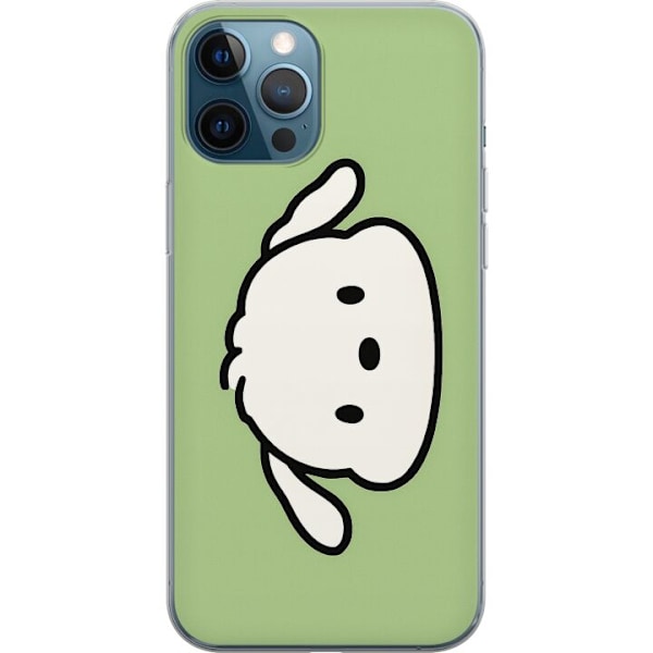 Apple iPhone 12 Pro Läpinäkyvä kuori Snoopy Flip