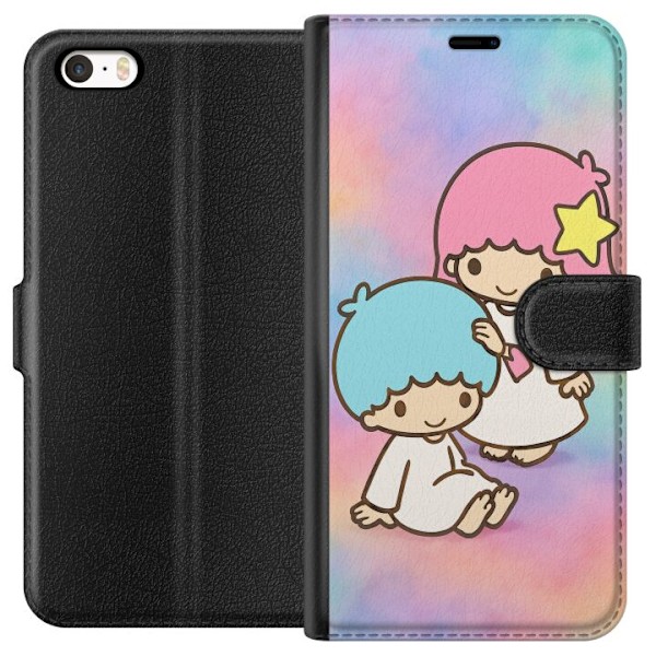 Apple iPhone 5 Tegnebogsetui Kawaii Sanrio Kiki Lola Little Tw