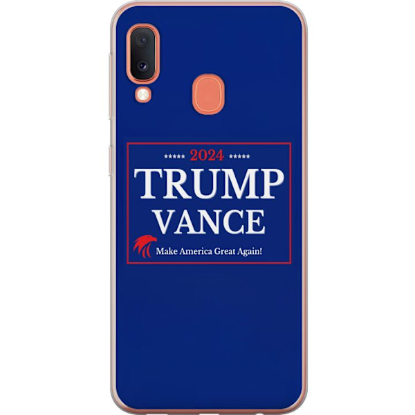 Samsung Galaxy A20e Gennemsigtig cover Trump | Vance 2024