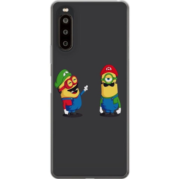 Sony Xperia 10 II Läpinäkyvä kuori hahaha