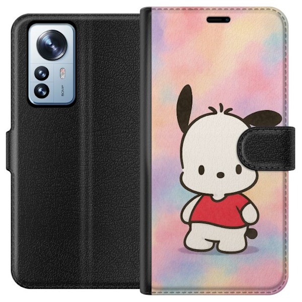 Xiaomi 12 Pro Lommeboketui Kawaii Sanrio Pochacco