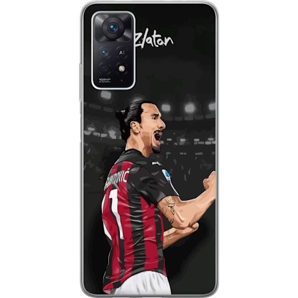 Xiaomi Redmi Note 11 Pro 5G Gennemsigtig cover Zlatan