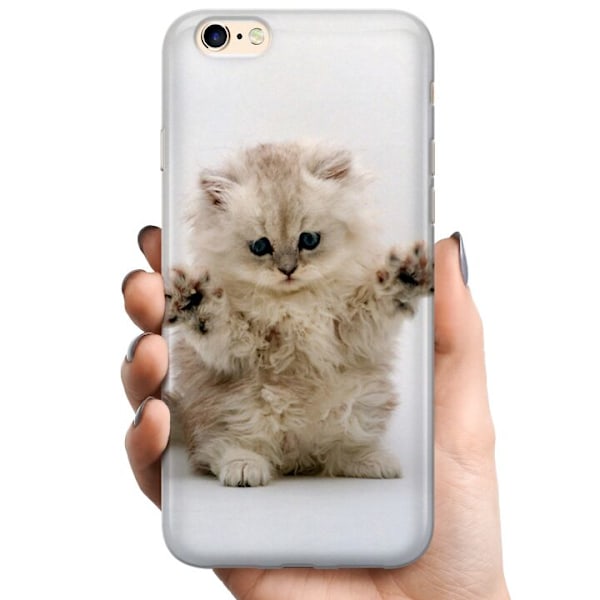 Apple iPhone 6 TPU Mobildeksel Katt