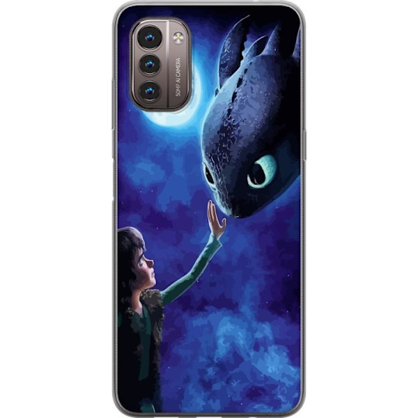 Nokia G21 Genomskinligt Skal Draktränaren How to Train Your Dragon