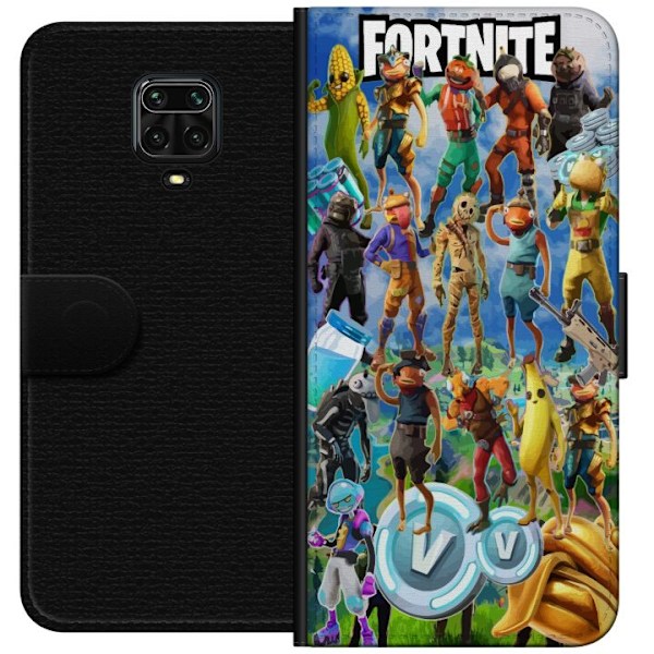 Xiaomi Redmi Note 9S Tegnebogsetui Fortnite