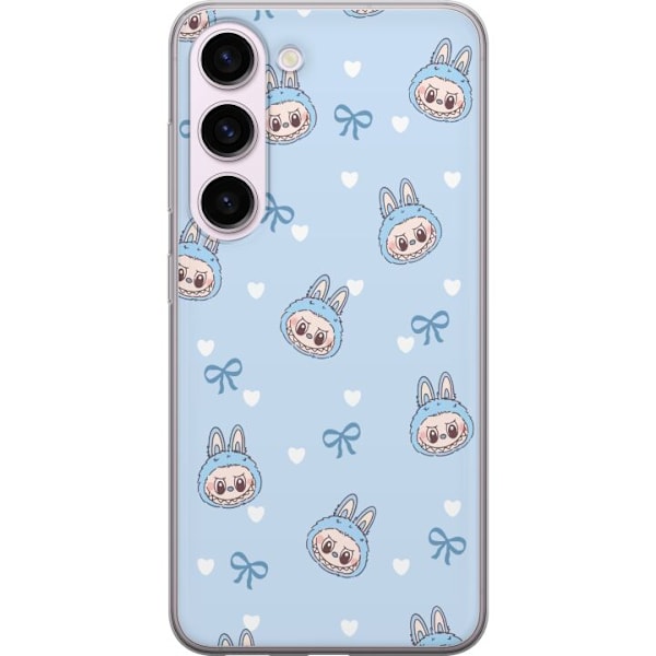 Samsung Galaxy S23 Läpinäkyvä kuori Labubu Tuli Henki