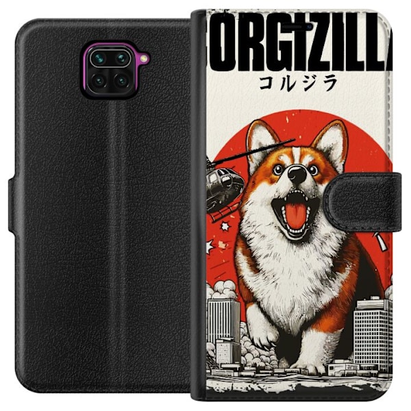 Xiaomi Redmi Note 9 Plånboksfodral Corgizilla