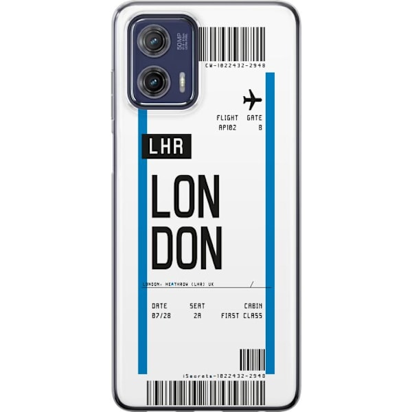 Motorola Moto G73 Genomskinligt Skal London