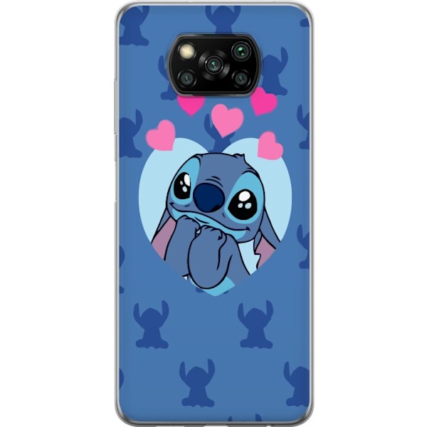 Xiaomi Poco X3 NFC Läpinäkyvä kuori Stitch