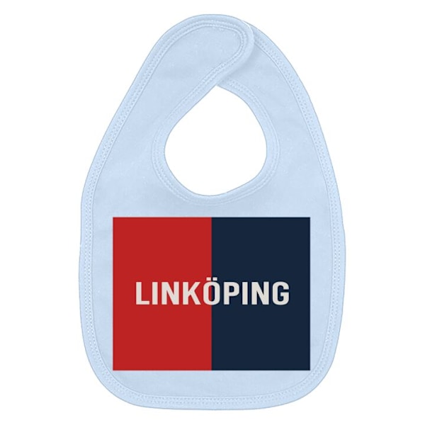 Bebis Haklapp Linköping – Hockey Ljusblå one size