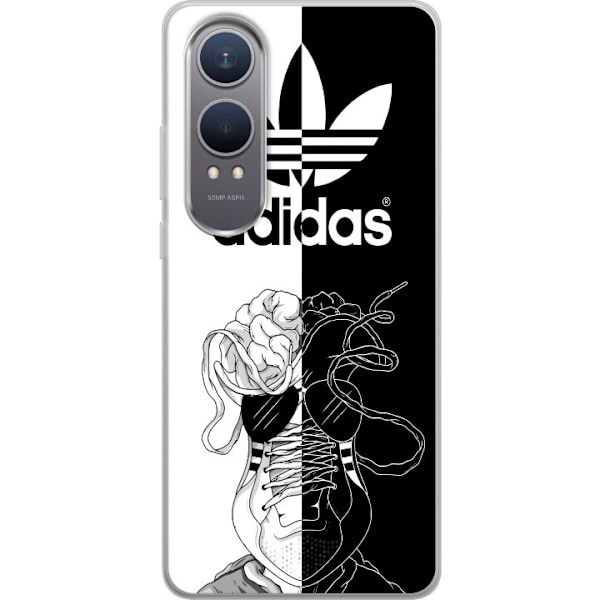 OnePlus Nord CE4 Lite Läpinäkyvä kuori Adidas