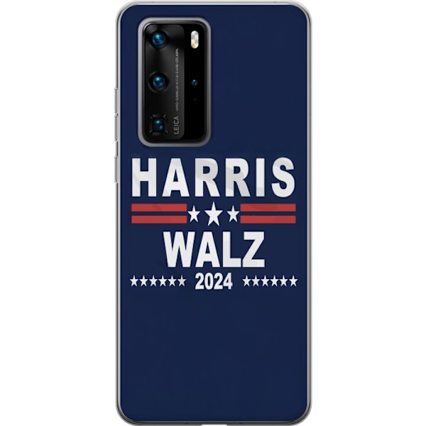 Huawei P40 Pro Gennemsigtig cover Harris | Walz 2024