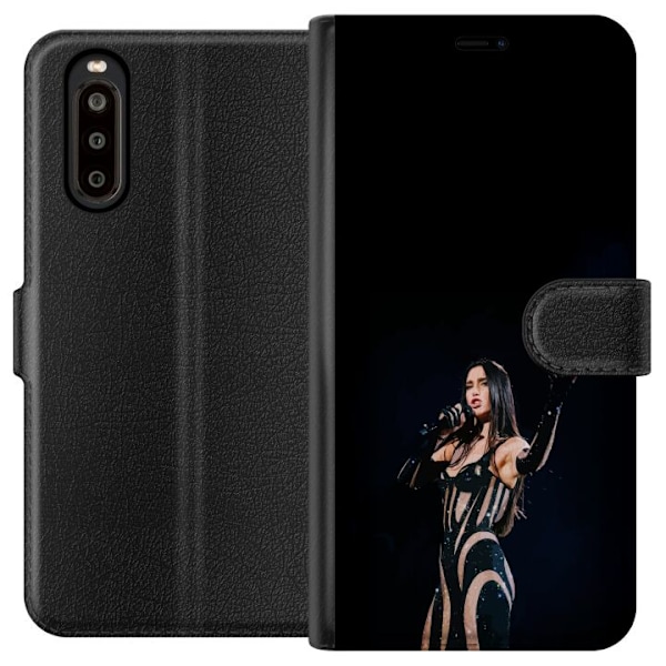 Sony Xperia 10 II Tegnebogsetui Dua Lipa – Pop Star Aesthetic