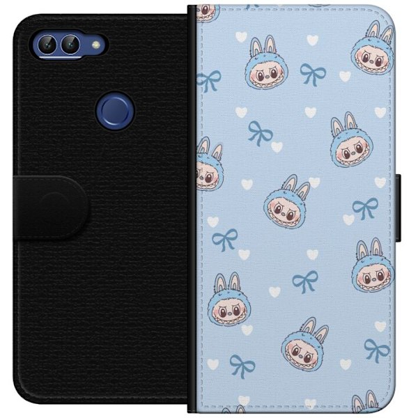Huawei P smart Tegnebogsetui Labubu Ildånd