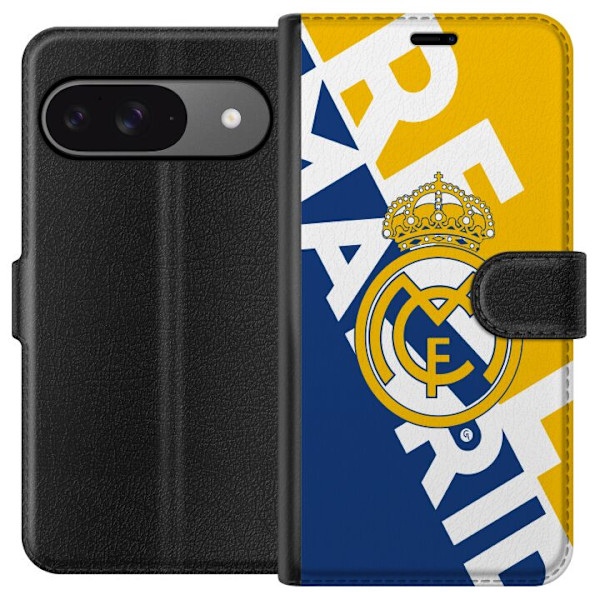 Google Pixel 9 Lompakkokotelo Real Madrid