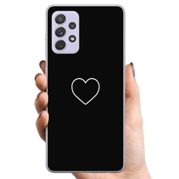Kompatibelt Mobildeksel til Samsung Galaxy A52s 5G Hjerte