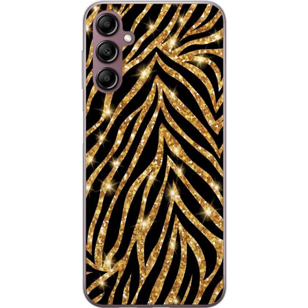 Kompatibelt Mobildeksel til Samsung Galaxy A14 5G Gull & Glitter