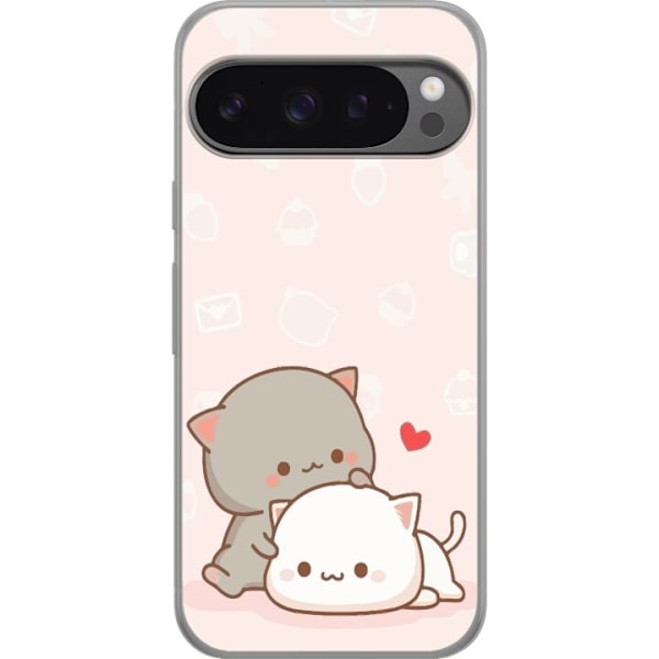 Google Pixel 9 Pro XL Gennemsigtig cover Kawaii