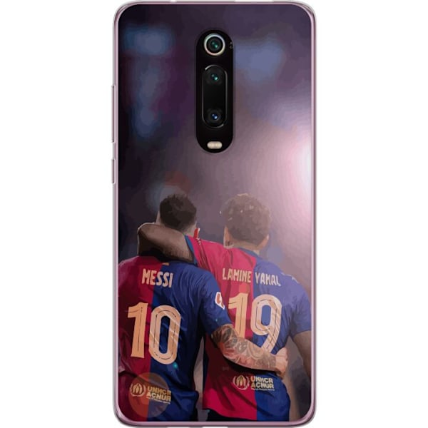 Xiaomi Mi 9T Pro  Läpinäkyvä kuori Lamine Yamal VS Messi