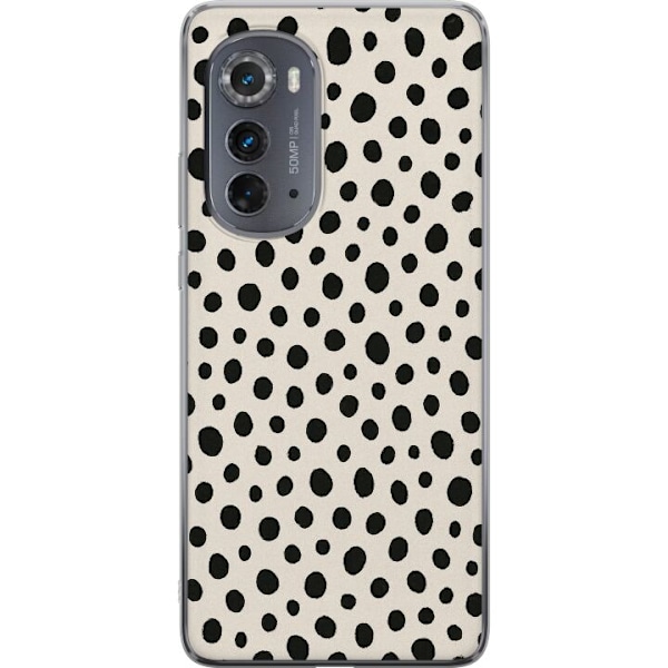Motorola Edge (2022) Läpinäkyvä kuori Dot Dance