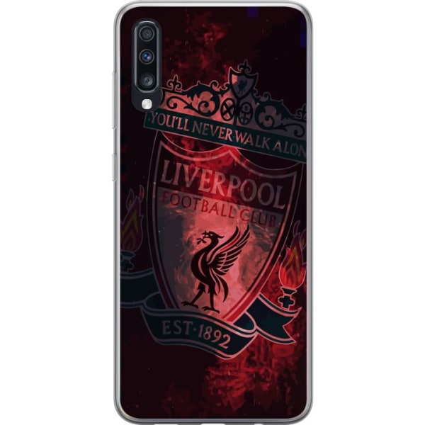 Samsung Galaxy A70 Gennemsigtig cover Liverpool