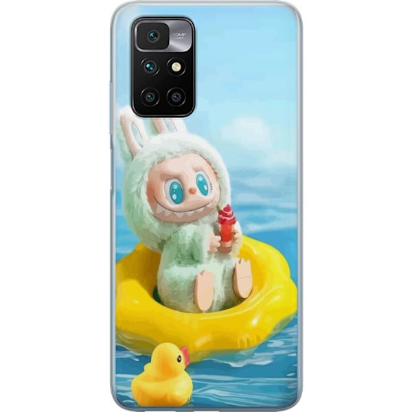 Xiaomi Redmi 10 Genomskinligt Skal Labubu Macaron Series