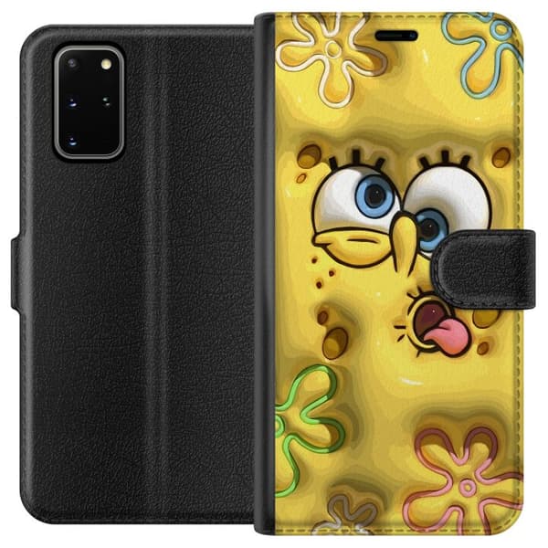 Kompatibel Tegnebogsetui til Samsung Galaxy S20+ SvampBob