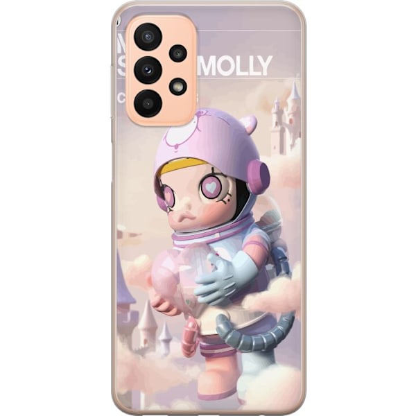 Samsung Galaxy A23 5G Gennemsigtig cover Mega Space Molly Care