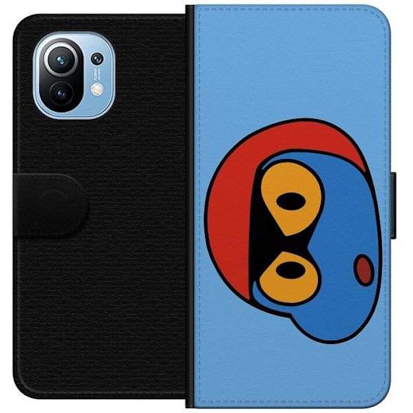 Xiaomi Mi 11 Plånboksfodral Bold Bot Head