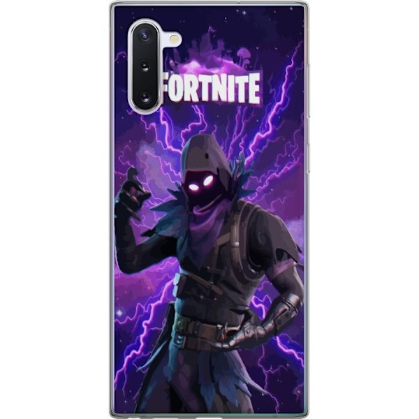 Samsung Galaxy Note10 Läpinäkyvä kuori Fortnite Raven