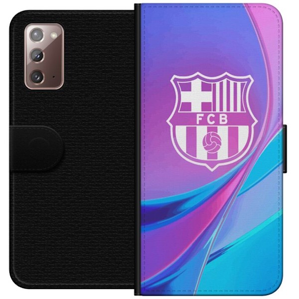 Samsung Galaxy Note20 Lompakkokotelo FC Barcelona