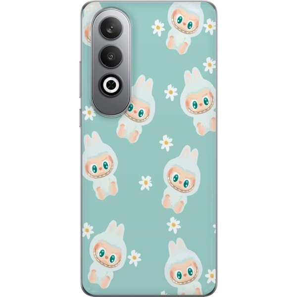 OnePlus Nord CE4 Läpinäkyvä kuori Labubu Candy Vibes