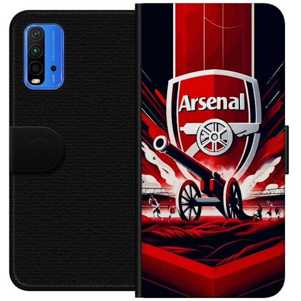 Xiaomi Redmi Note 9 4G Lommeboketui Arsenal