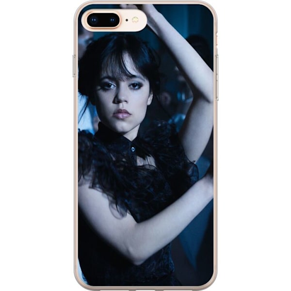 Apple iPhone 7 Plus Läpinäkyvä kuori Wednesday Addams