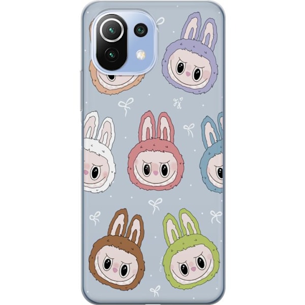 Xiaomi 11 Lite 5G NE Läpinäkyvä kuori Tähtikuvioitu hirvi