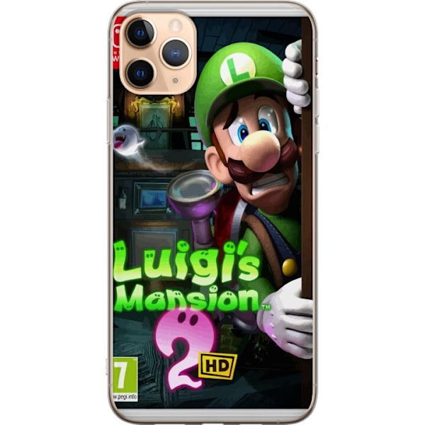 Apple iPhone 11 Pro Max Läpinäkyvä kuori Luigi