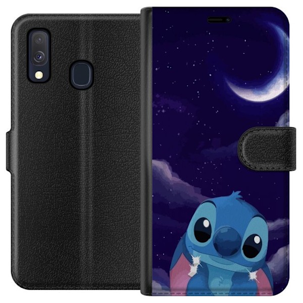 Samsung Galaxy A40 Tegnebogsetui Stitch